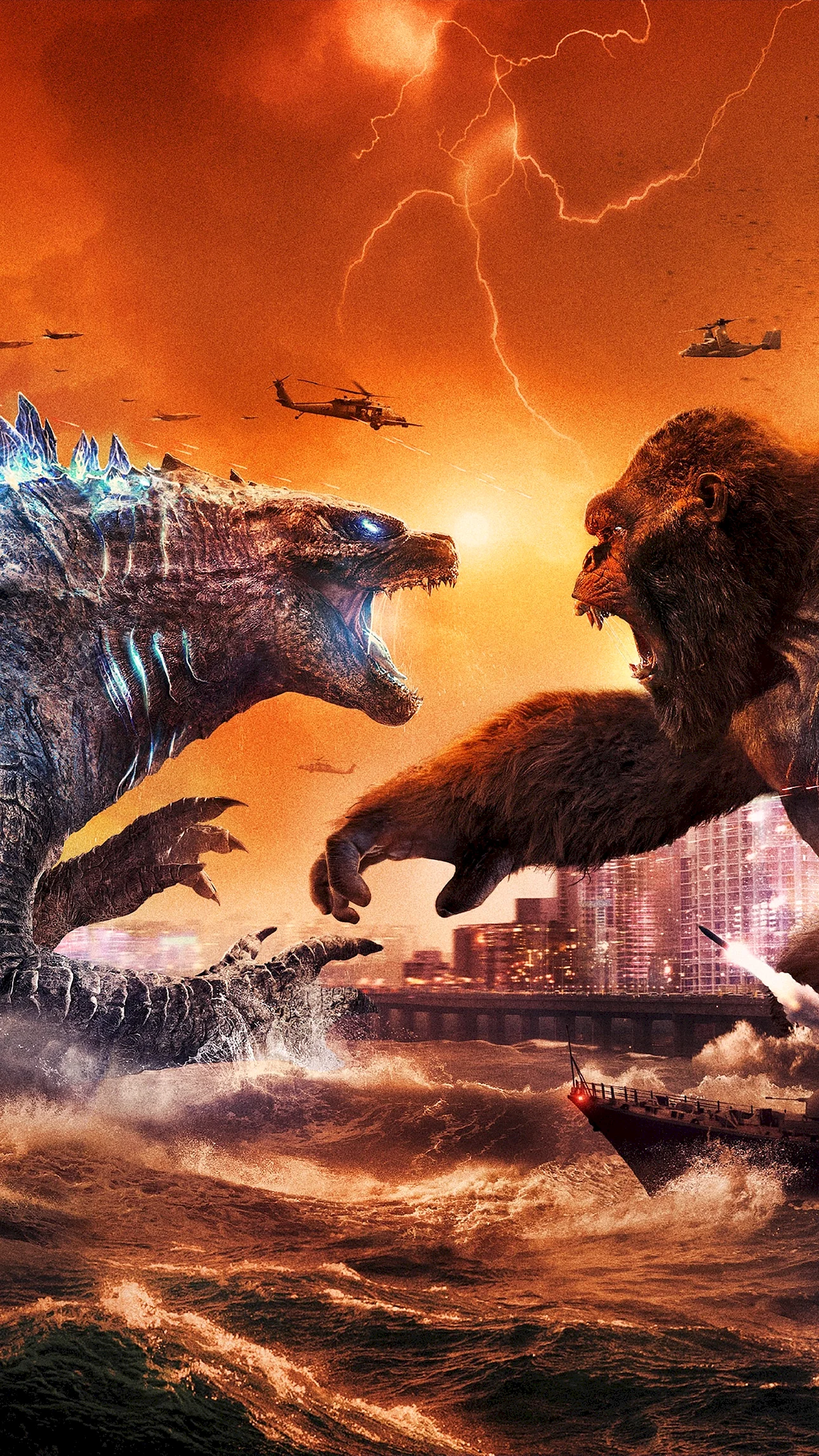 Godzilla Vs King Kong Wallpaper For iPhone