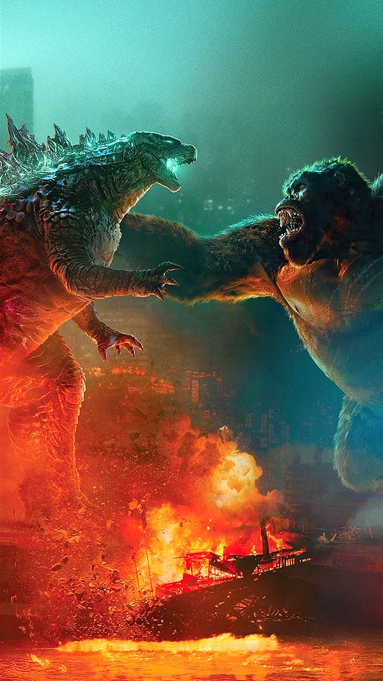 Godzilla Vs Kong 2021 Wallpaper For iPhone