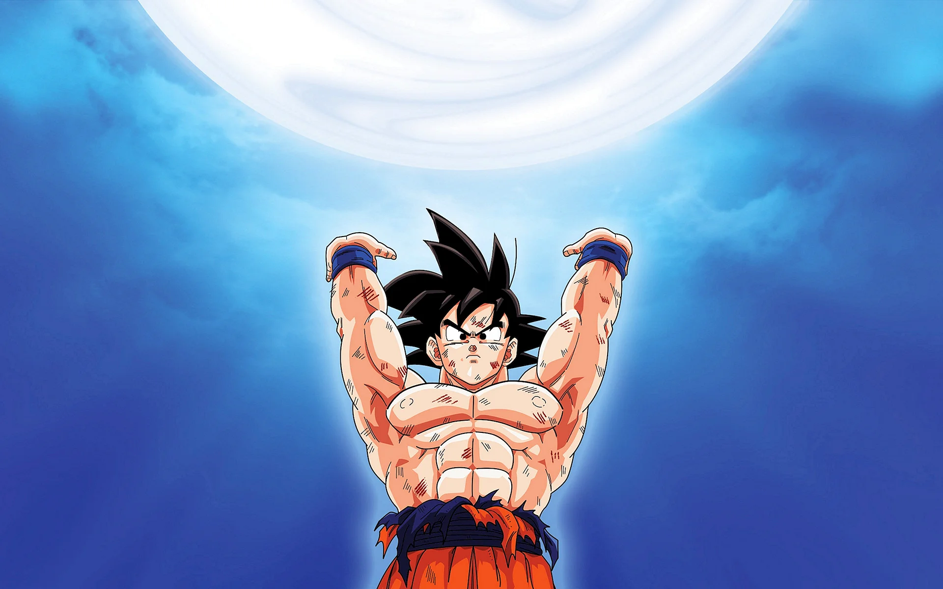 Goku Genkidama Wallpaper