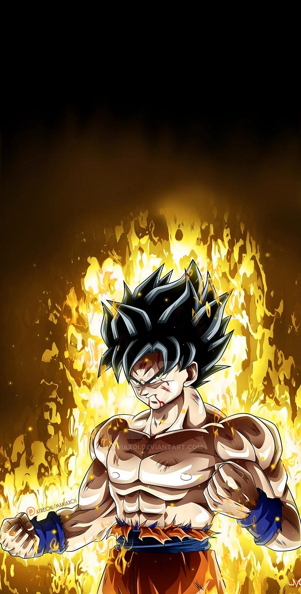 Goku Ultra Instinct 4K Wallpaper For iPhone