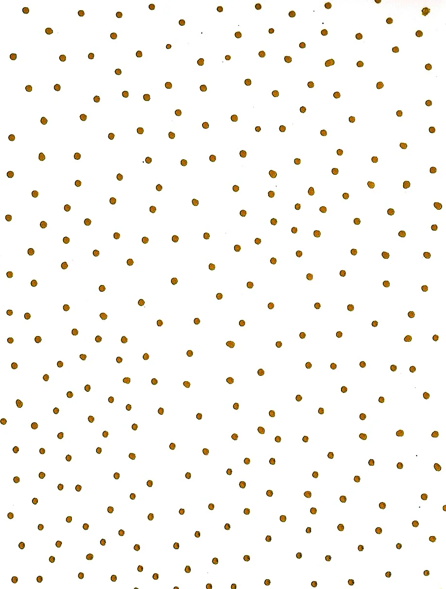 Gold Dot Pattern Wallpaper