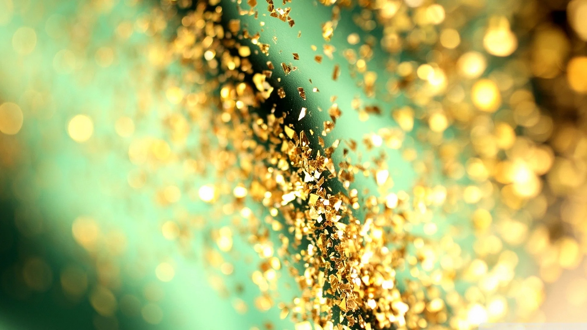 Gold Glitter Wallpaper