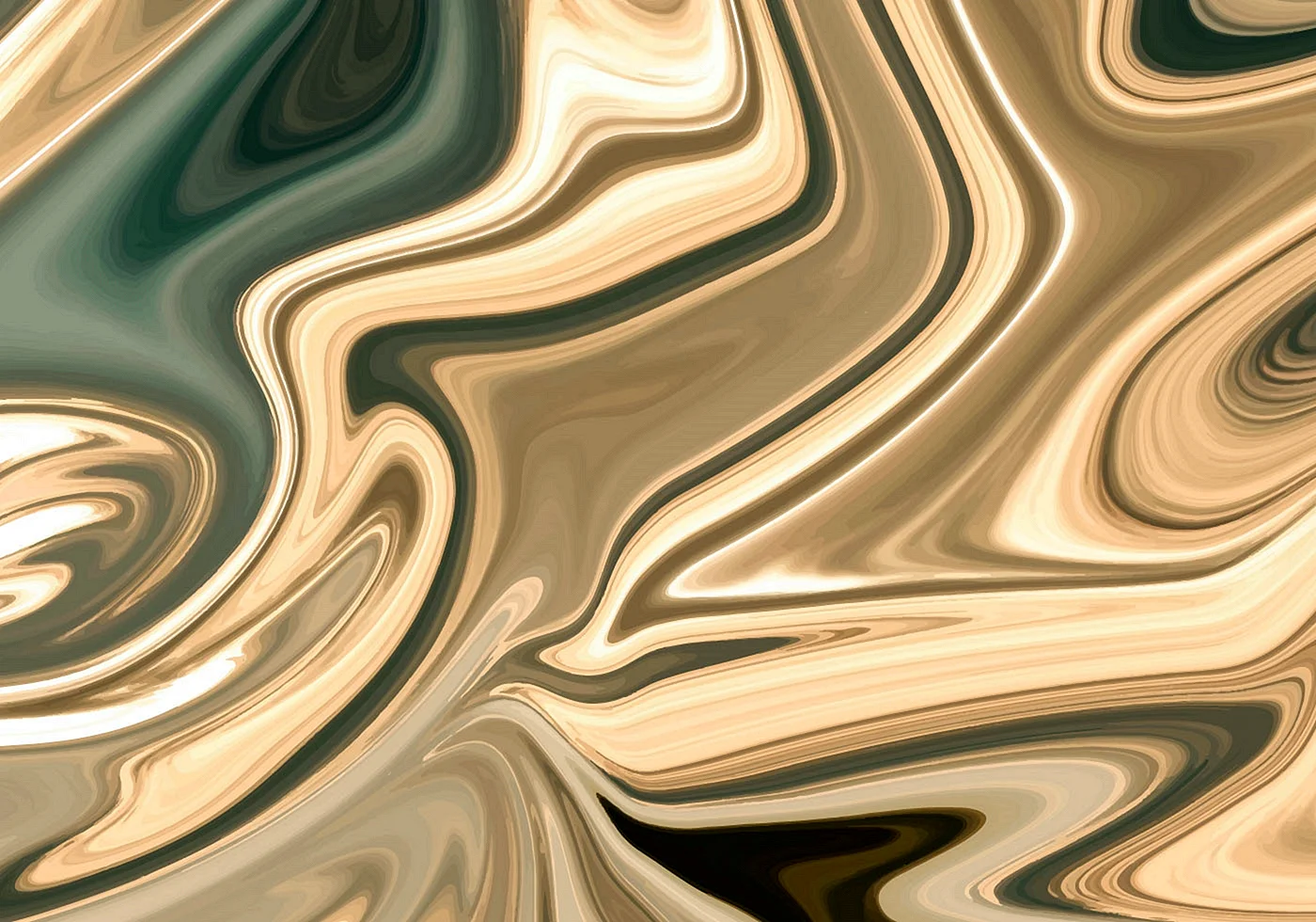 Gold Marble Vector Wallpaper