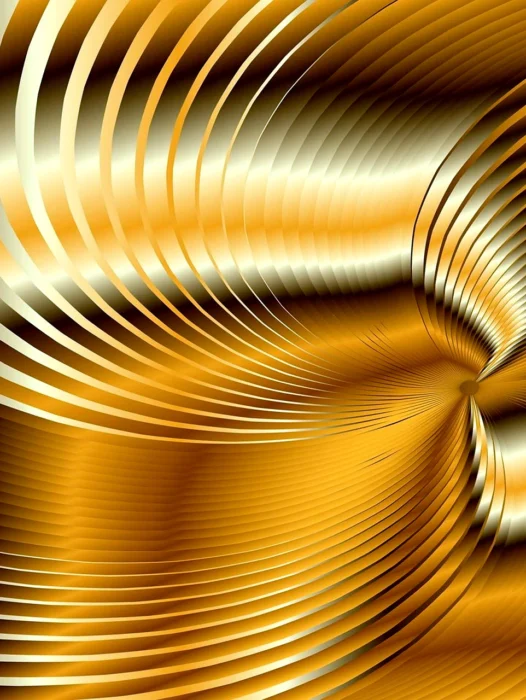 Gold Metal Wallpaper