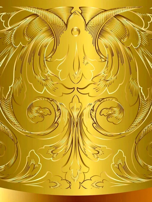 Gold Ornaments Wallpaper