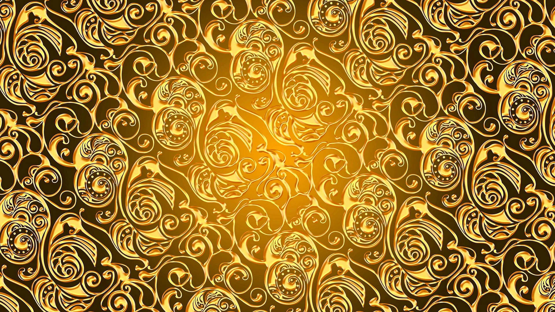 Gold Pattern Wallpaper