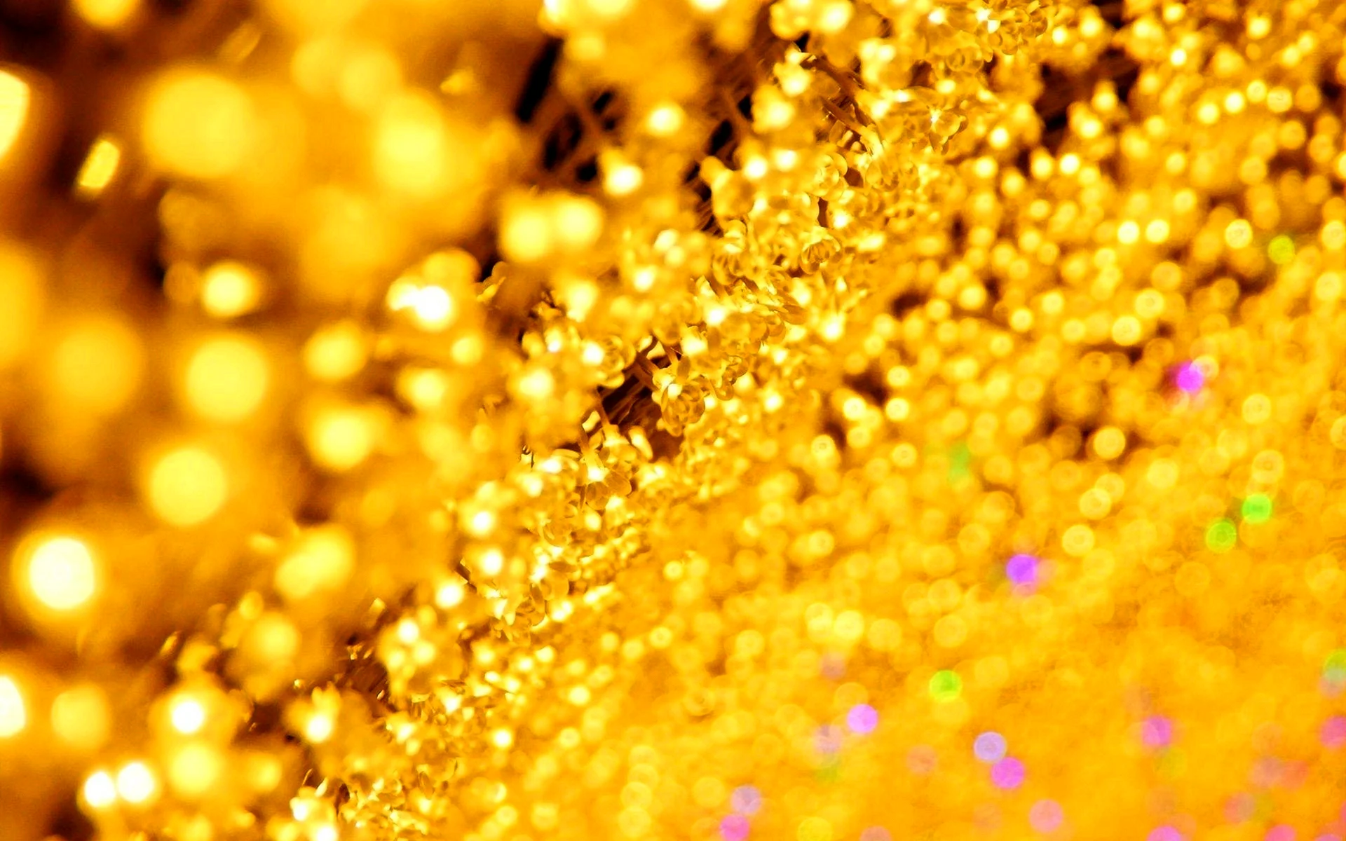 Gold Sparkle Wallpaper