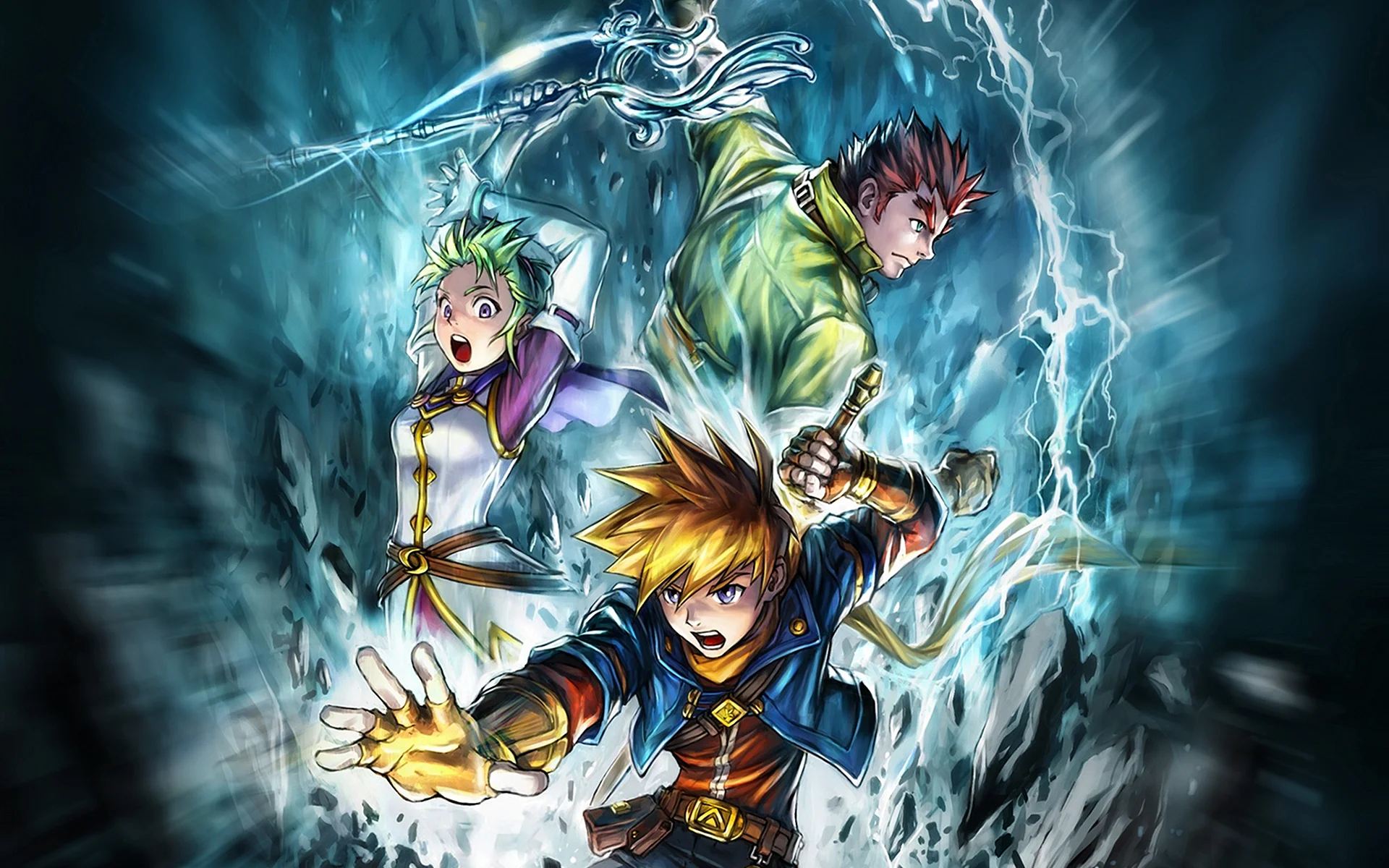 Golden Sun Dark Dawn Wallpaper