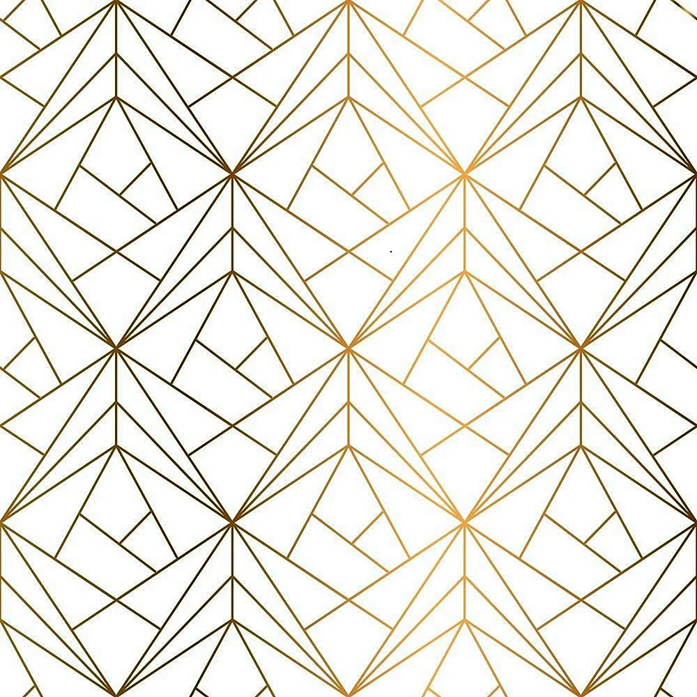 Gold Geometric Wallpaper