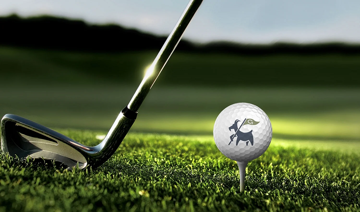 Golf Ball Logo Wallpaper