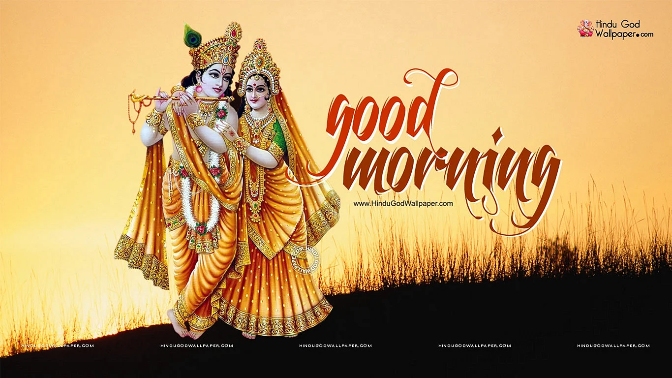 Good Morning Image Krishna Wallpaper