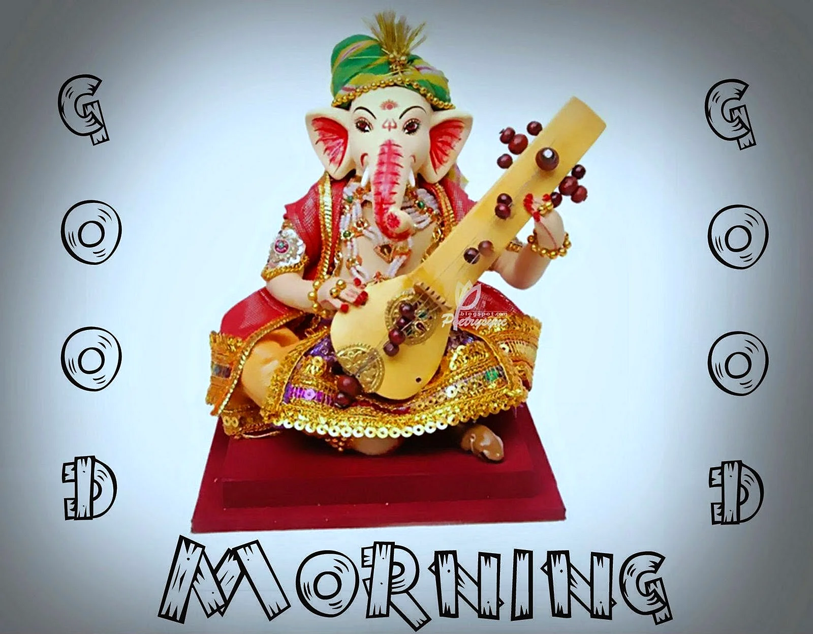 Good Morning Images With Lord Ganesha Wallpaper