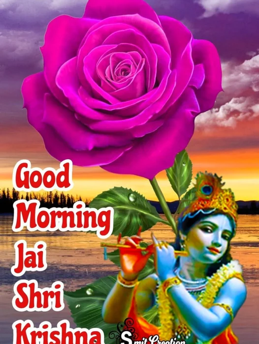 Good Morning Krishna Wallpaper