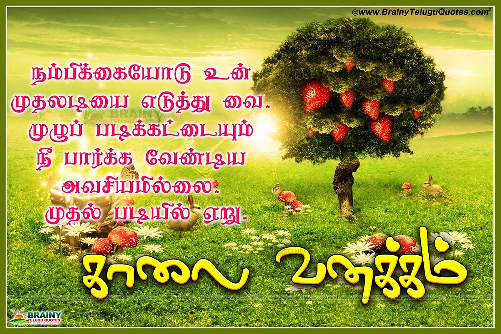 Good Morning Tamil Wallpaper