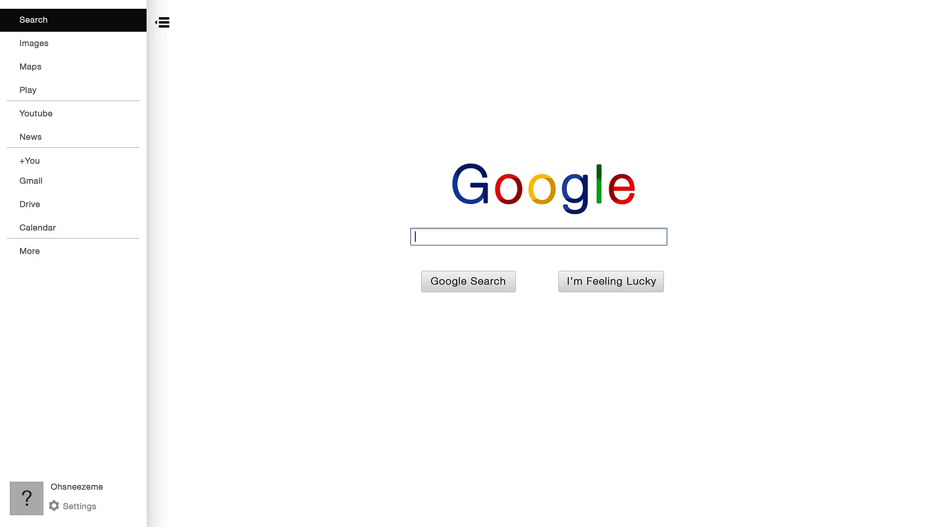 Google Homepage Wallpaper