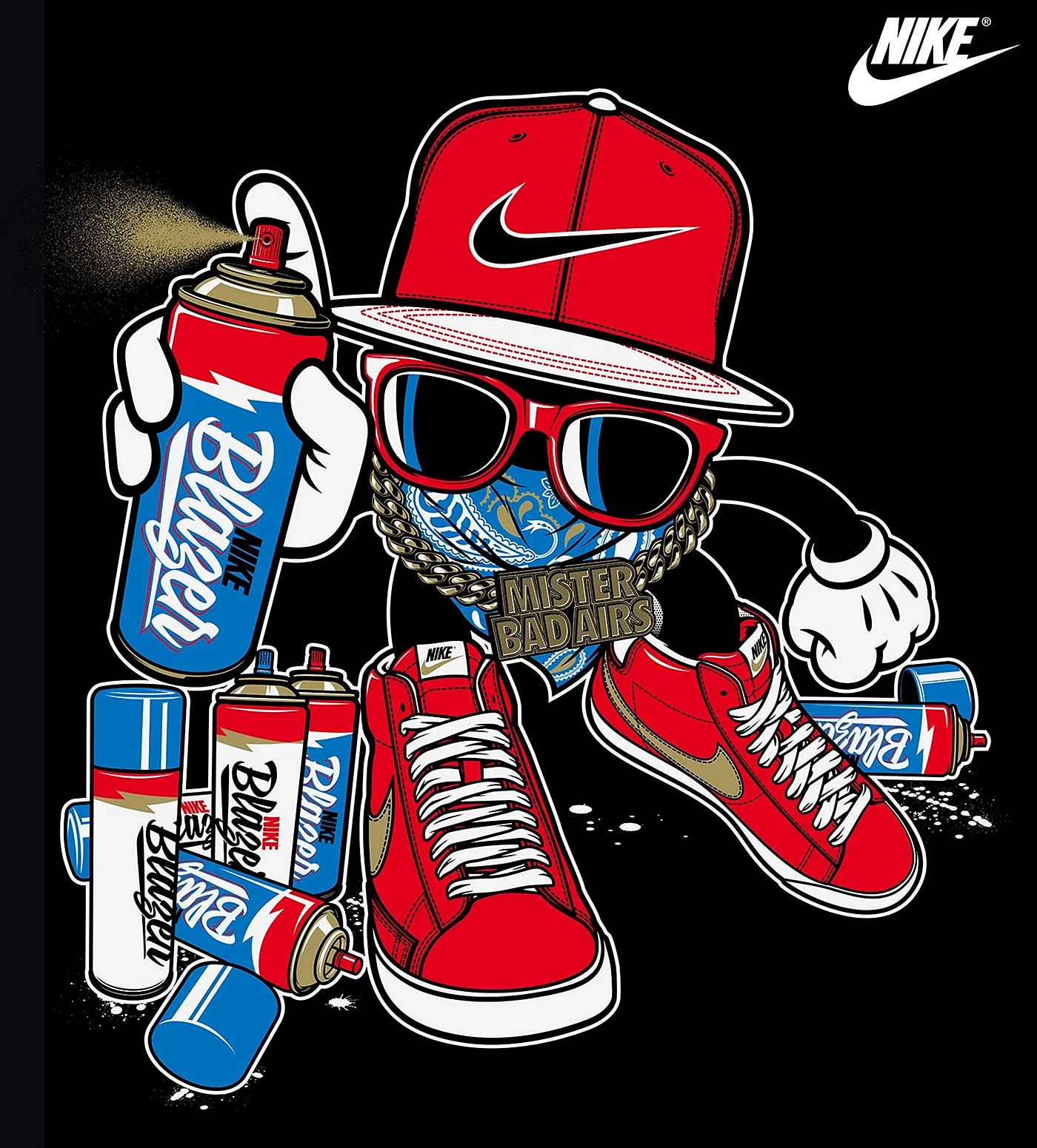 Graffiti Logo Nike Wallpaper