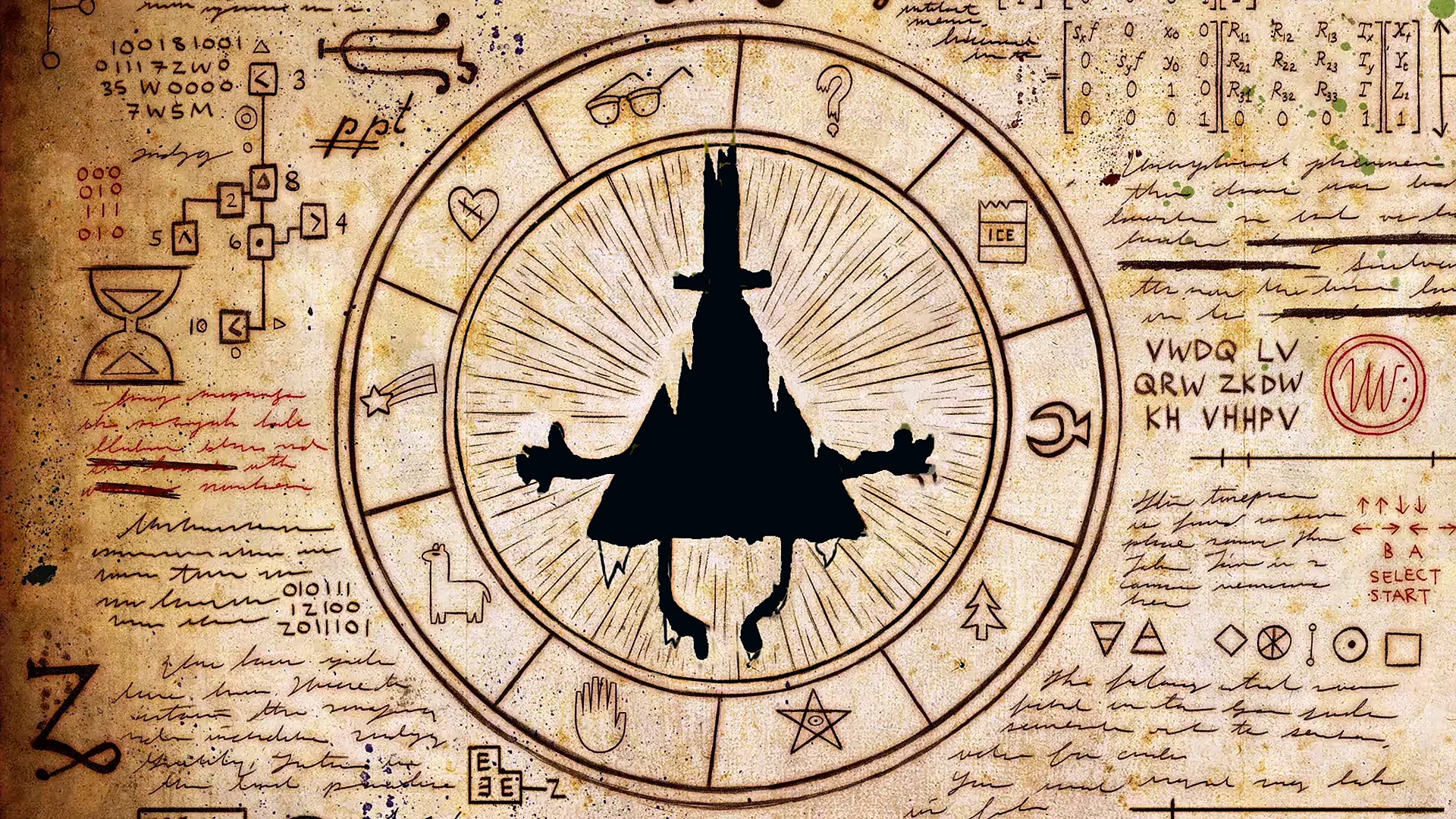 Gravity Falls Bill Wallpaper