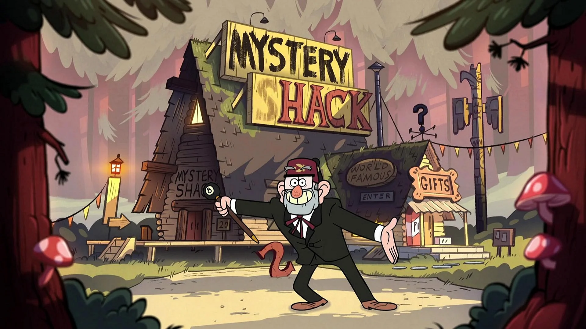 Gravity Falls Mystery Wallpaper