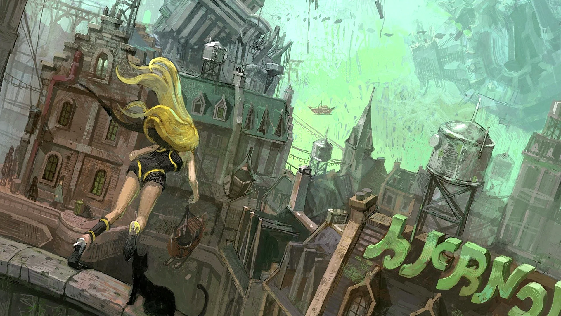 Gravity Rush Wallpaper