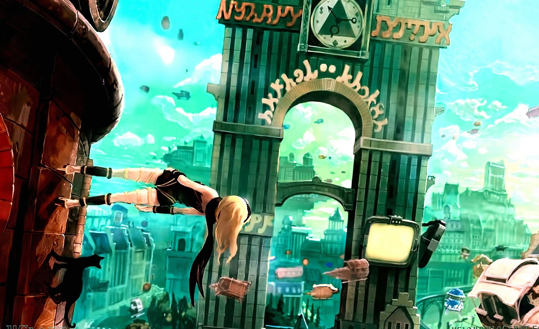 Gravity Rush Ps Vita Wallpaper