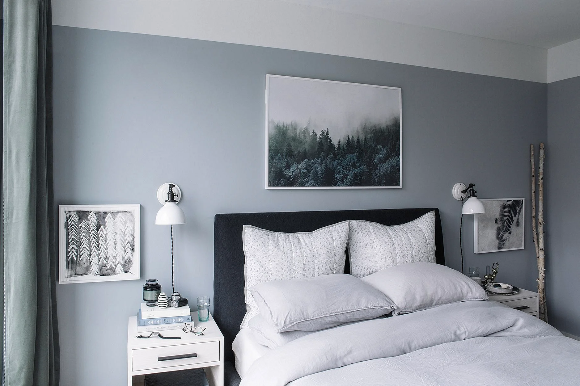 Gray Bedroom Wallpaper