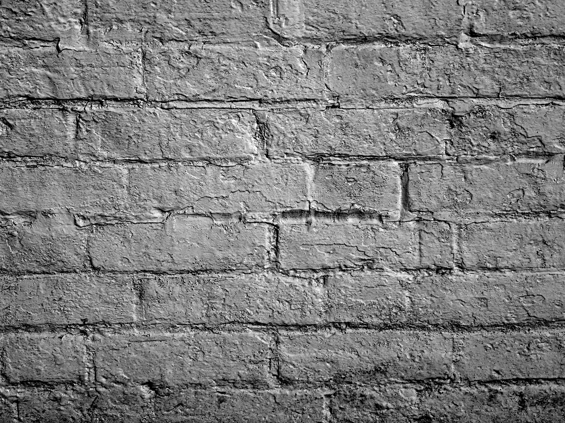 Gray Brick Wall Wallpaper