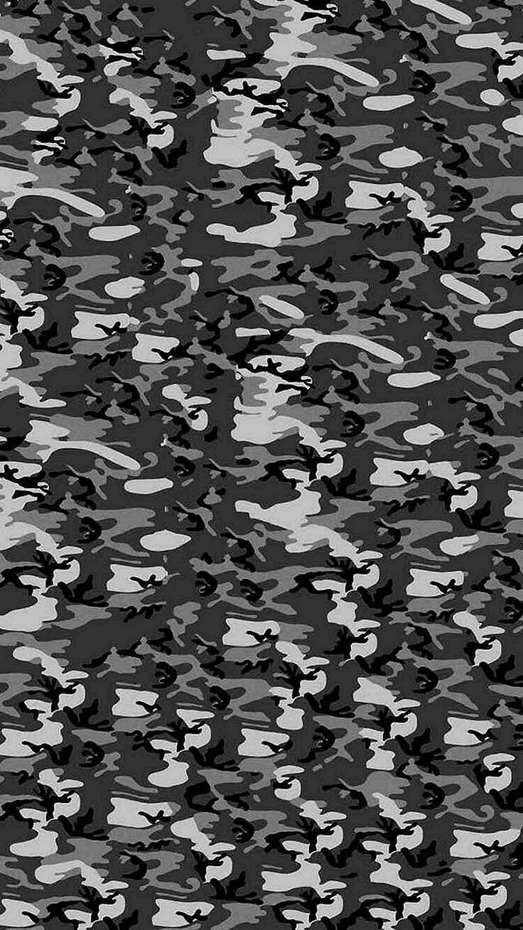 Gray Camo Wallpaper For iPhone