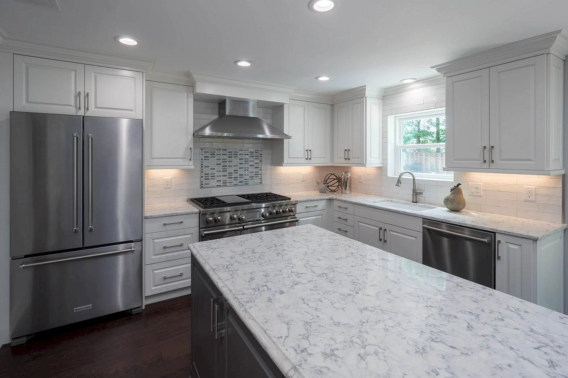 Gray Kitchen Design Wallpaper