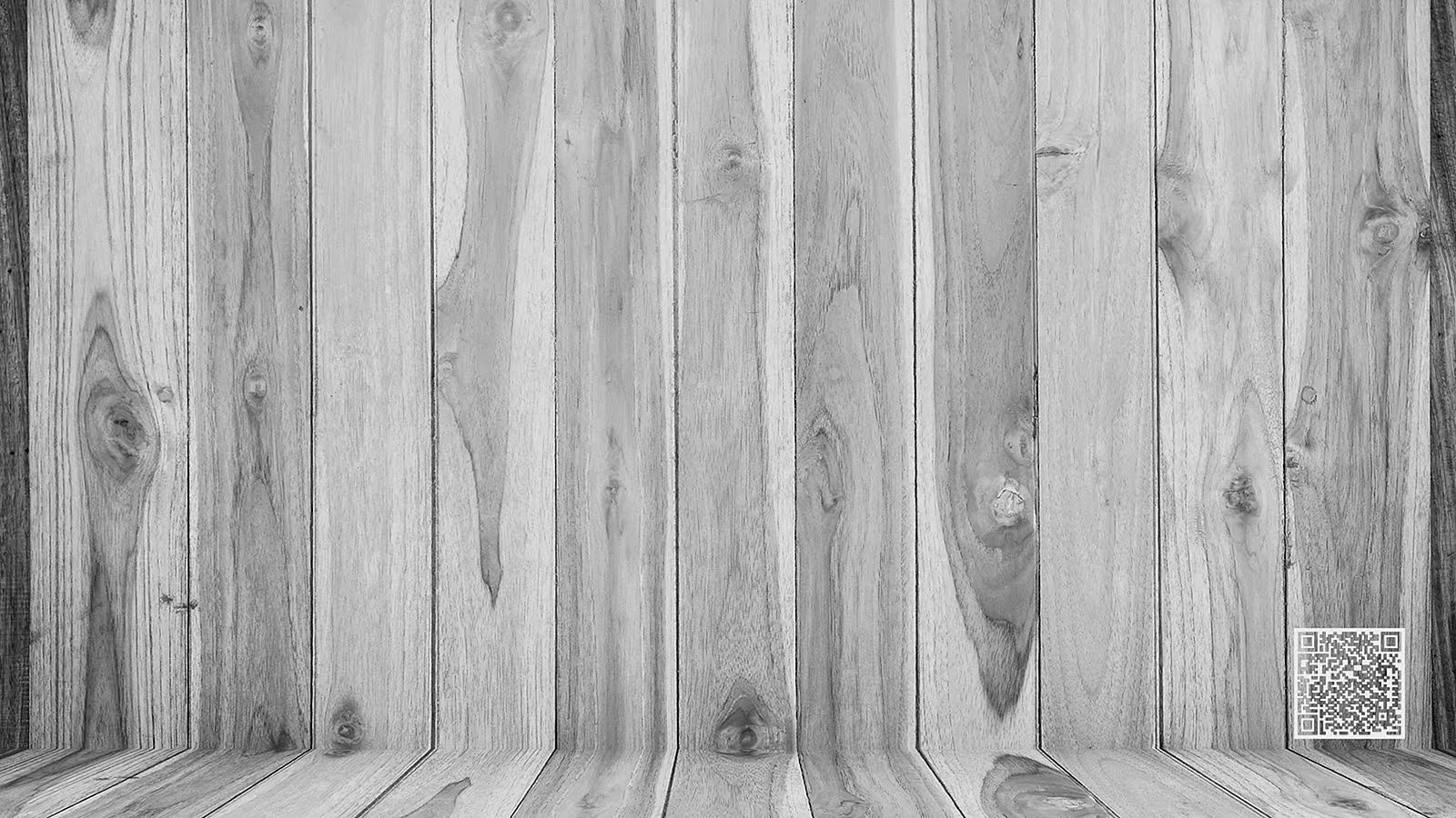 Gray Wood Wall Wallpaper