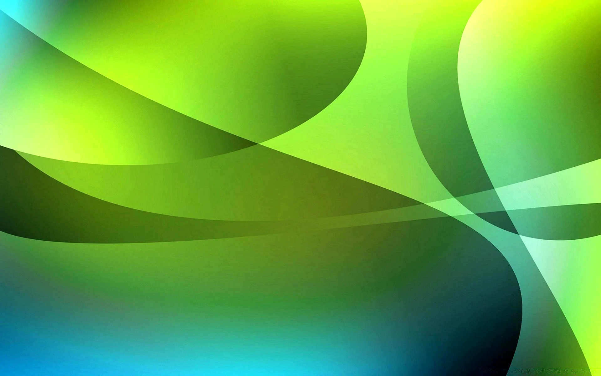 Green Abstract Design Wallpaper