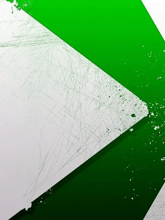 Green And White Wallpaper