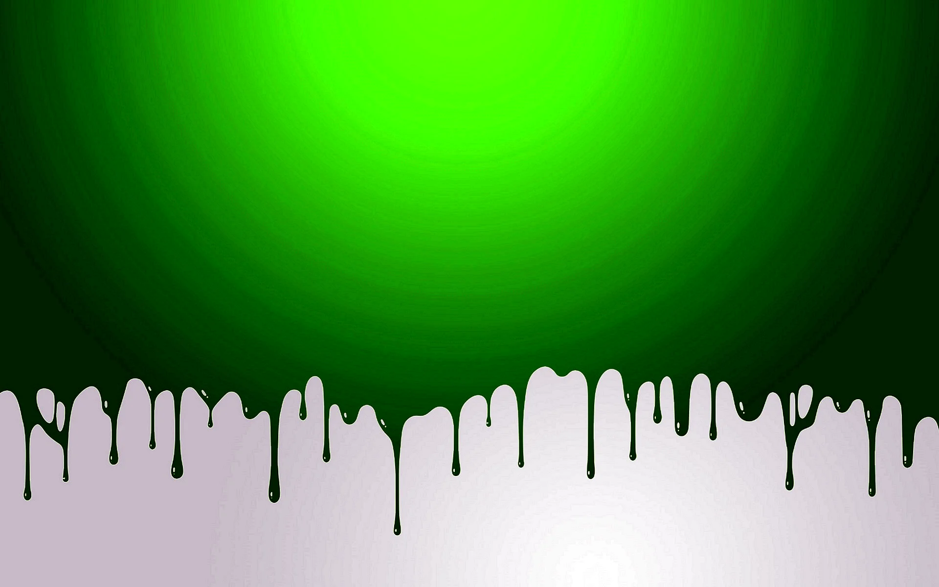 Green And White Paint Wallpaper