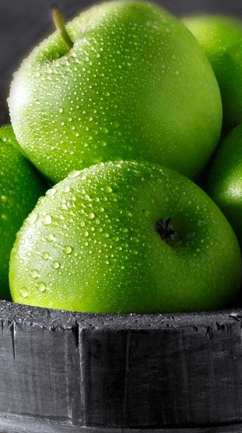 Green Apple Wallpaper For iPhone