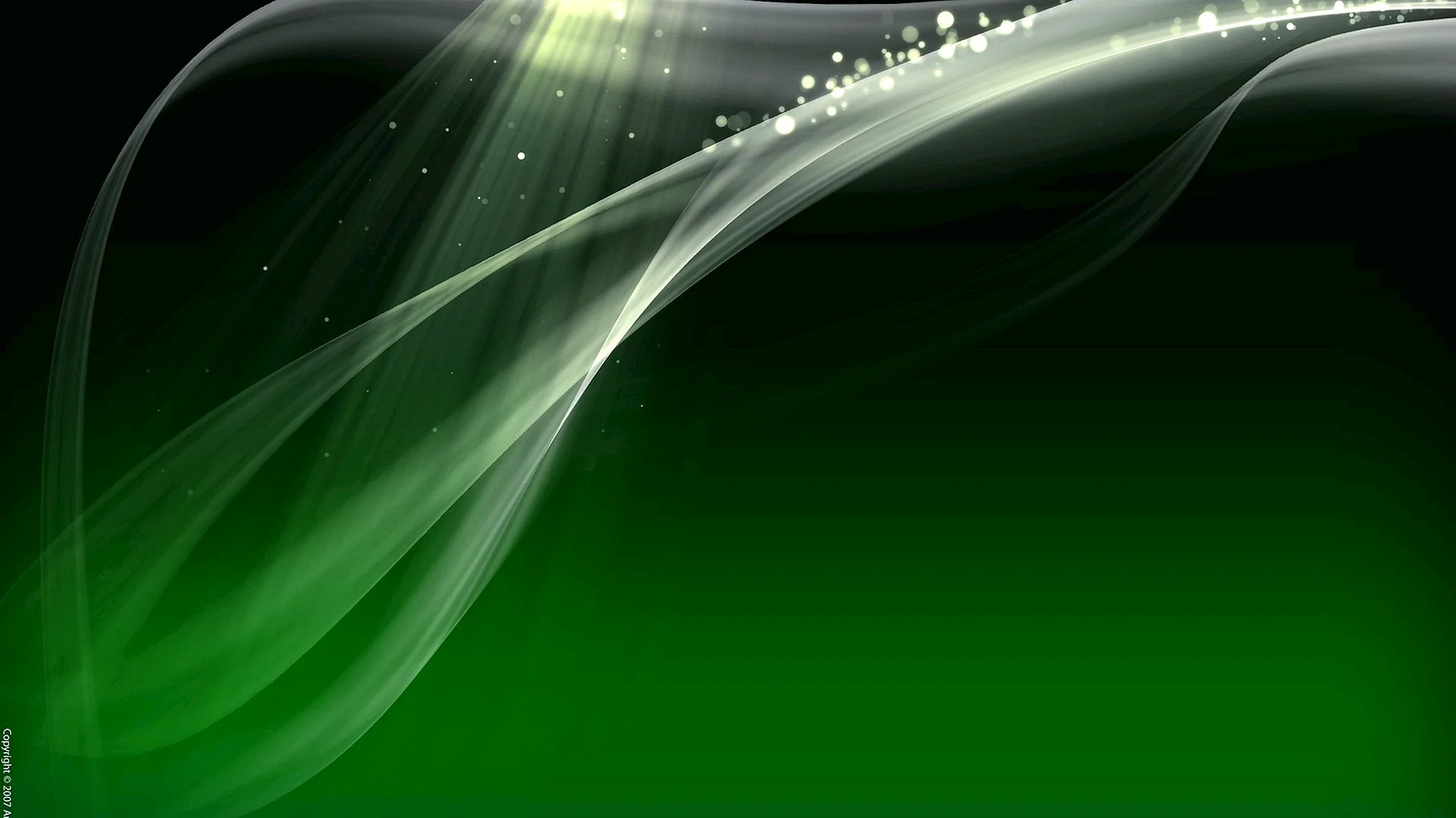 Green Background Vector Wallpaper