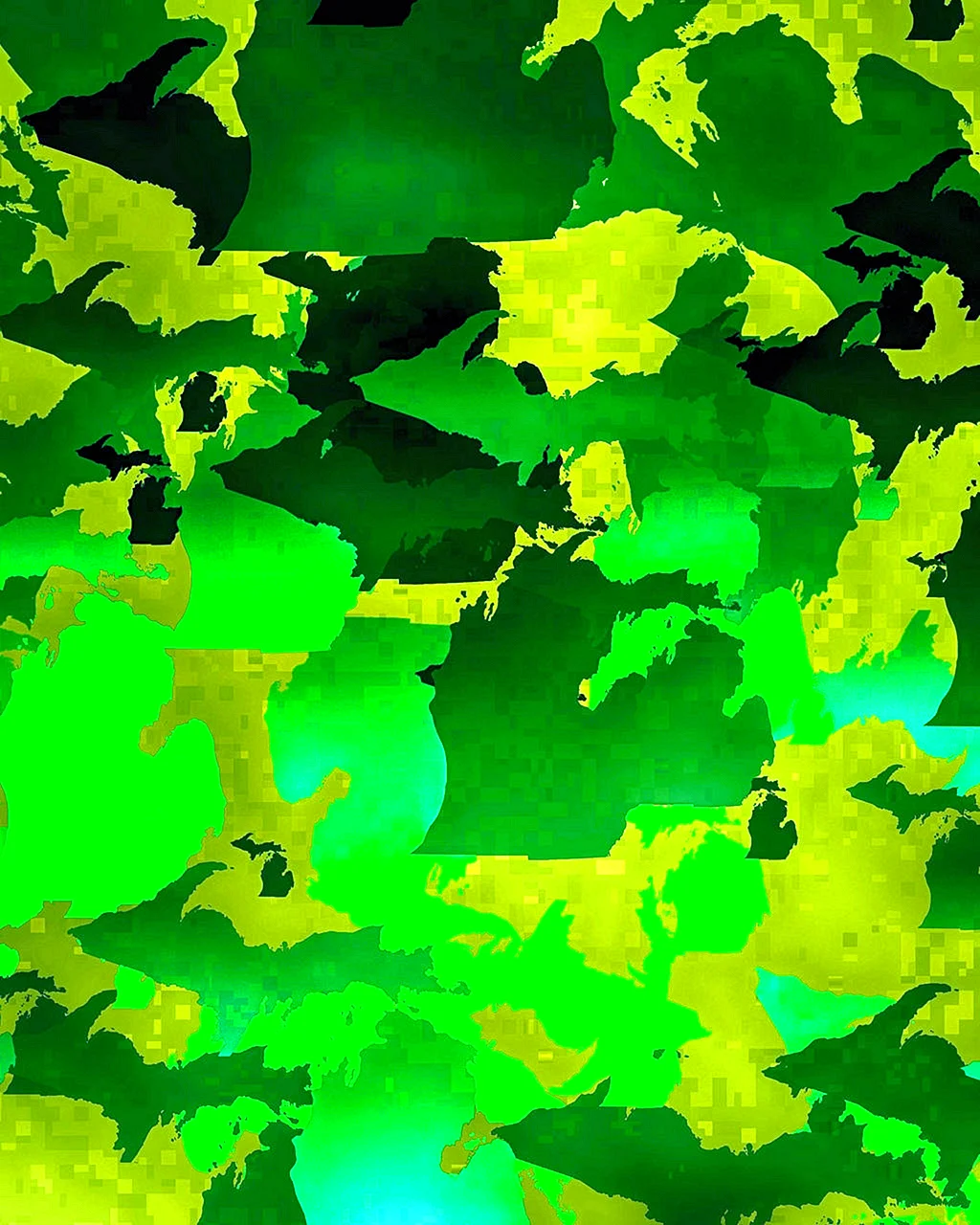 Green Camo Wallpaper