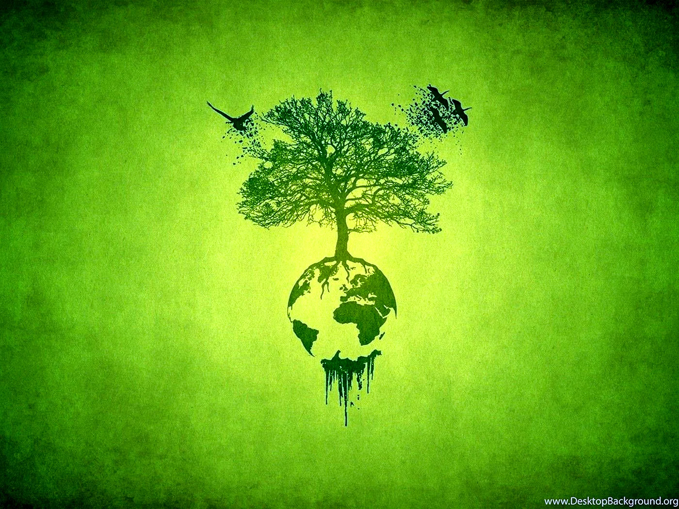 Green Ecology Wallpaper