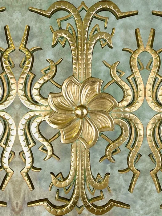 Green Gold Marble Wallpaper