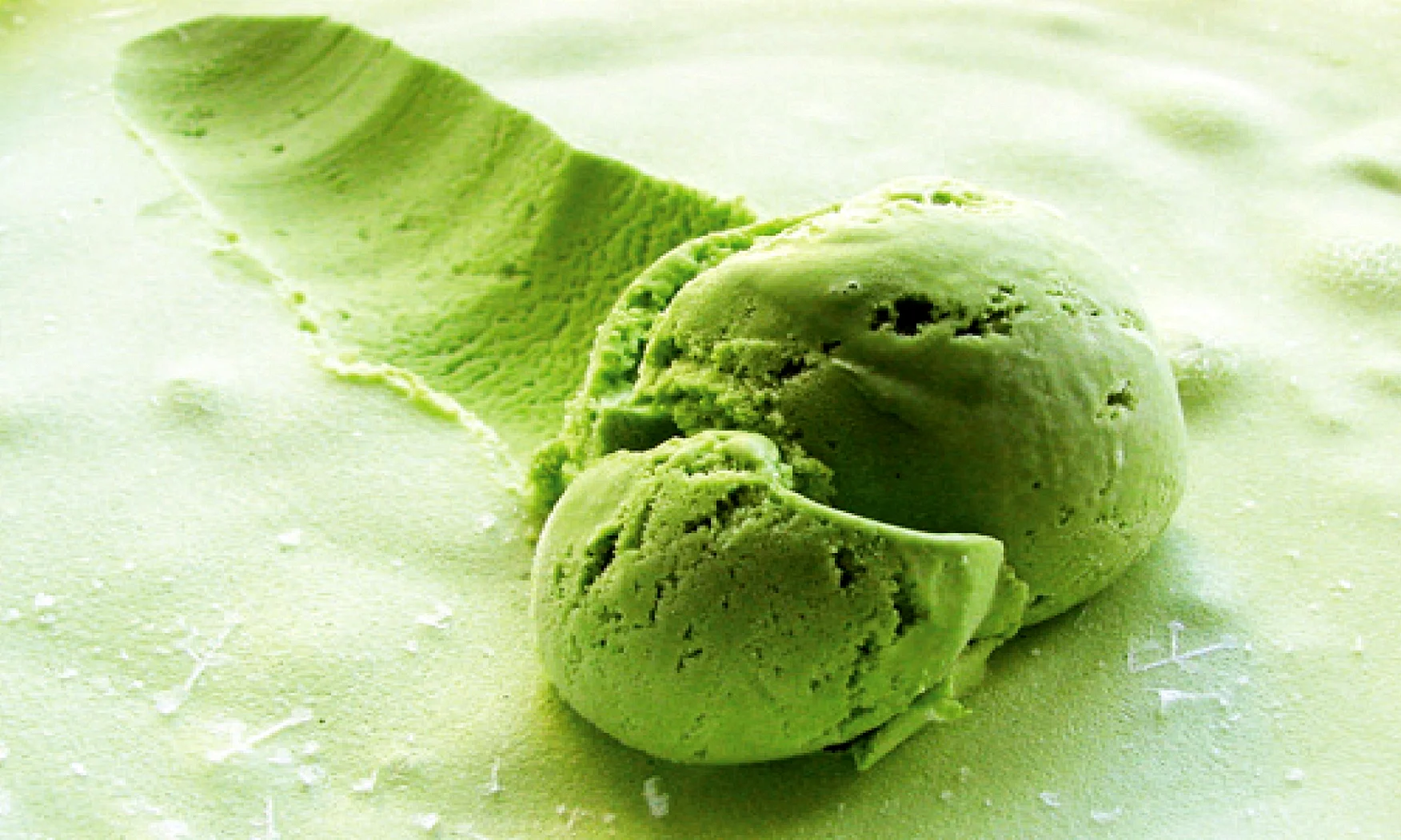 Green Ice Cream Wallpaper