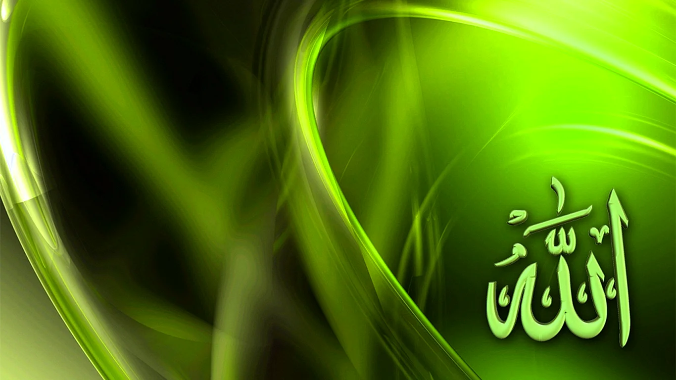 Green Islamic Wallpaper