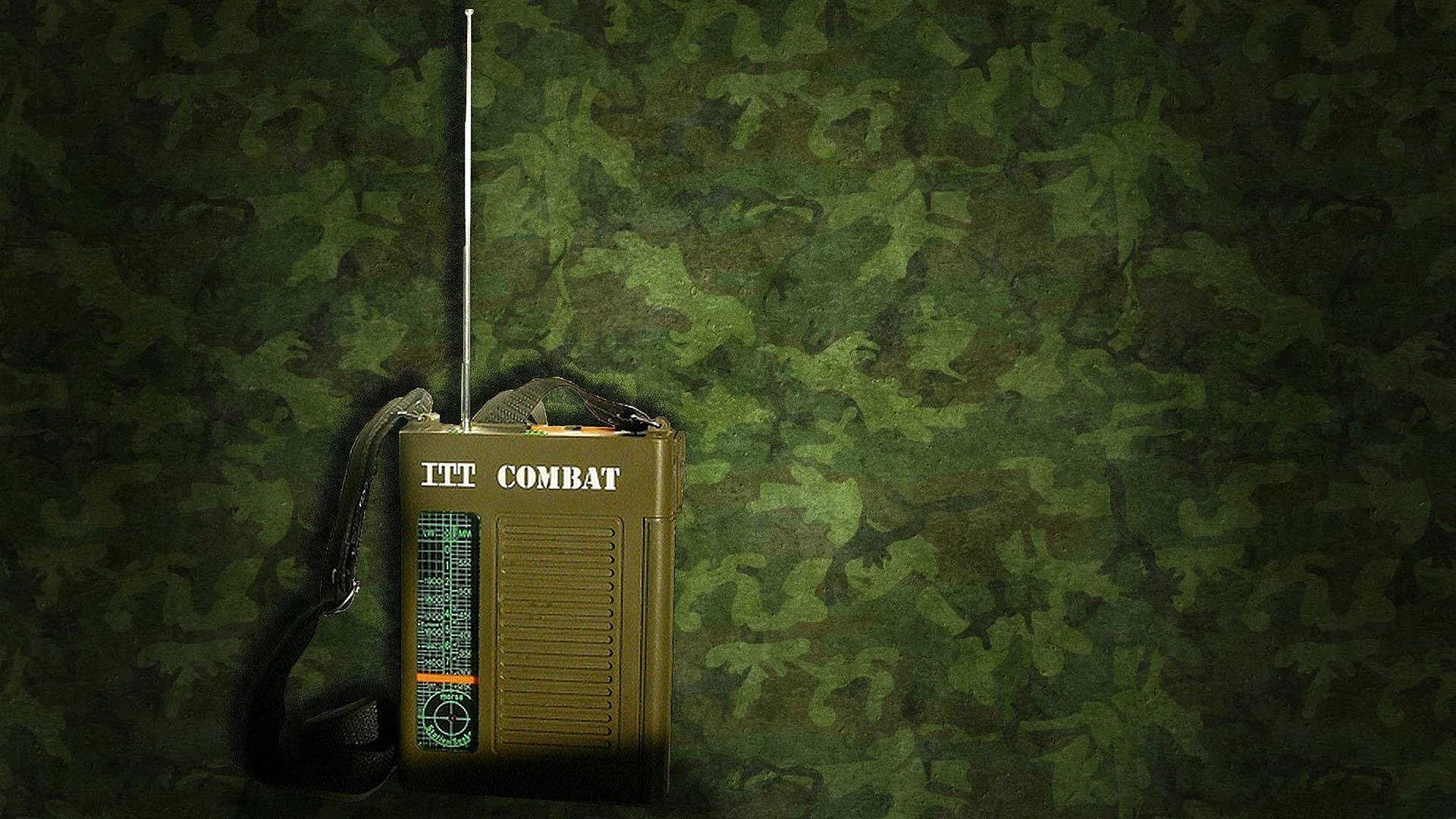 Green Military Background Wallpaper