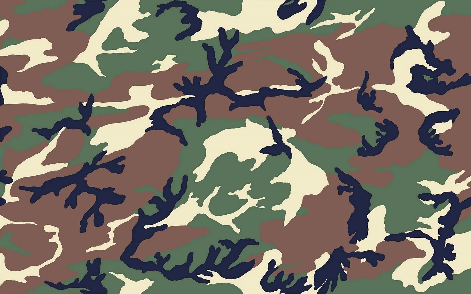 Green Military Camo Wallpaper
