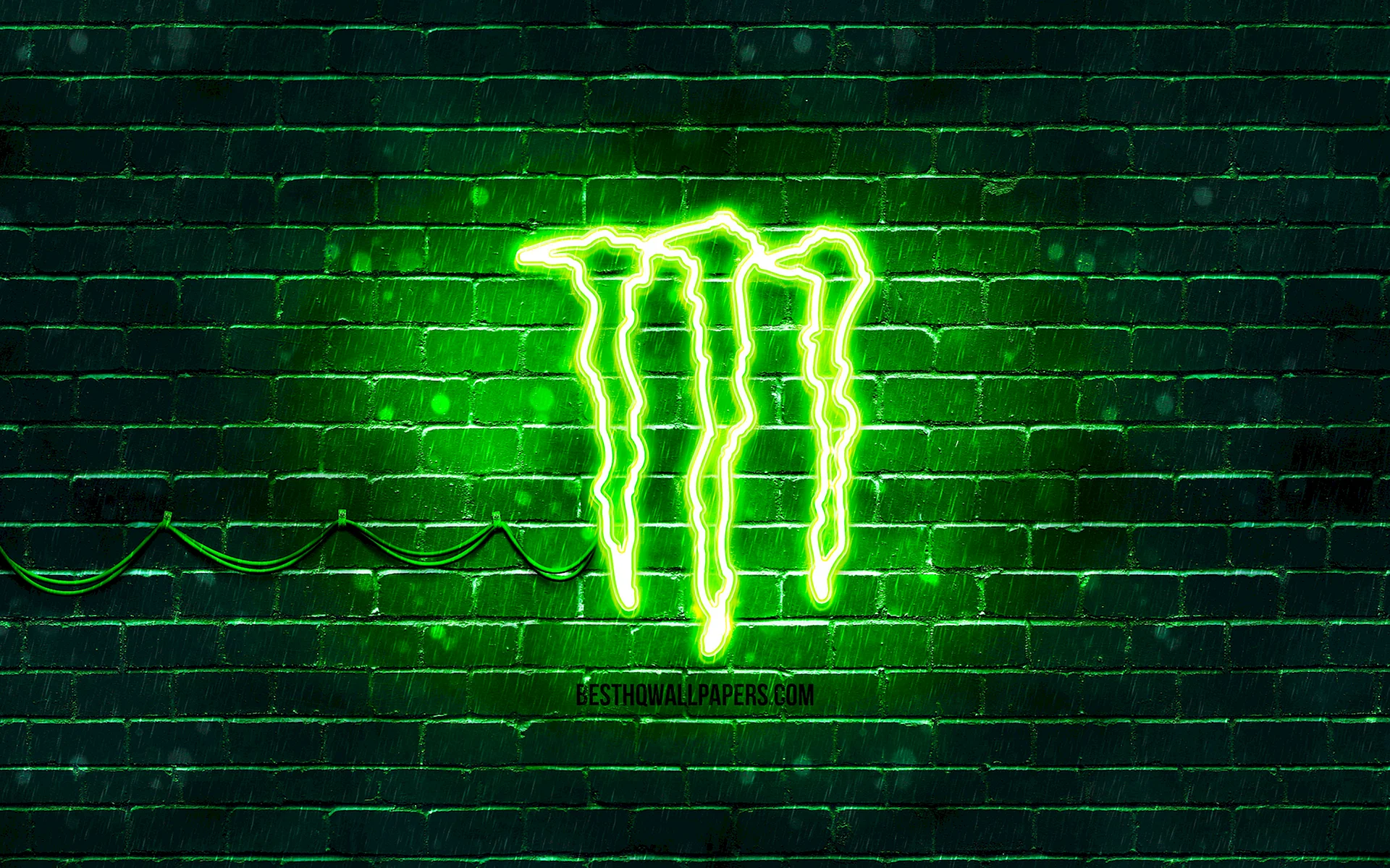 Green Monster Energy Wallpaper