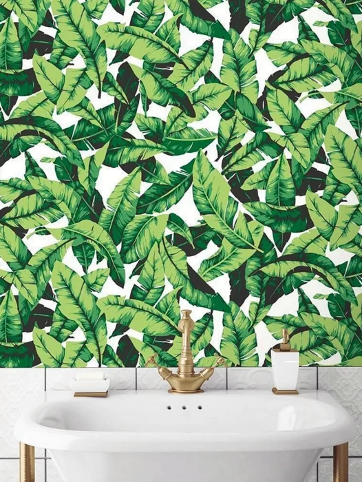 Green Peel and Stick Wallpaper