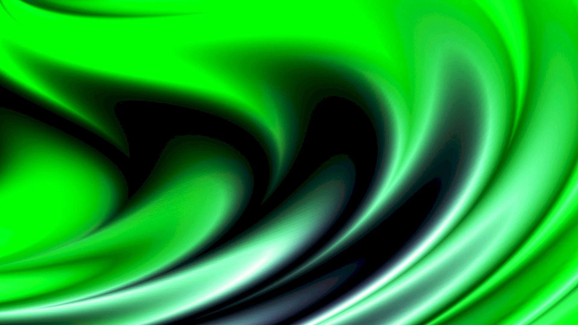 Green Wave Wallpaper
