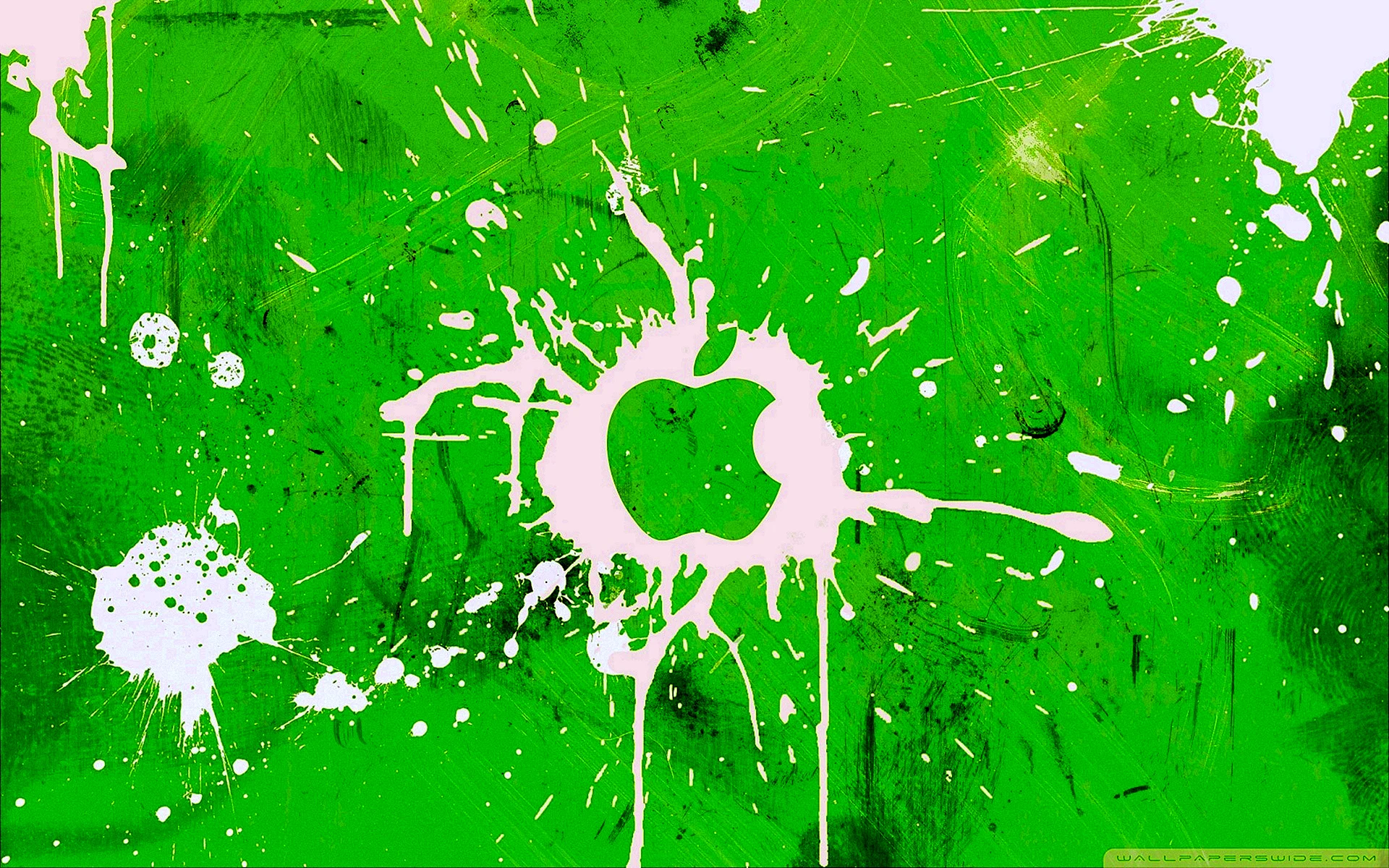 Green Splash Wallpaper