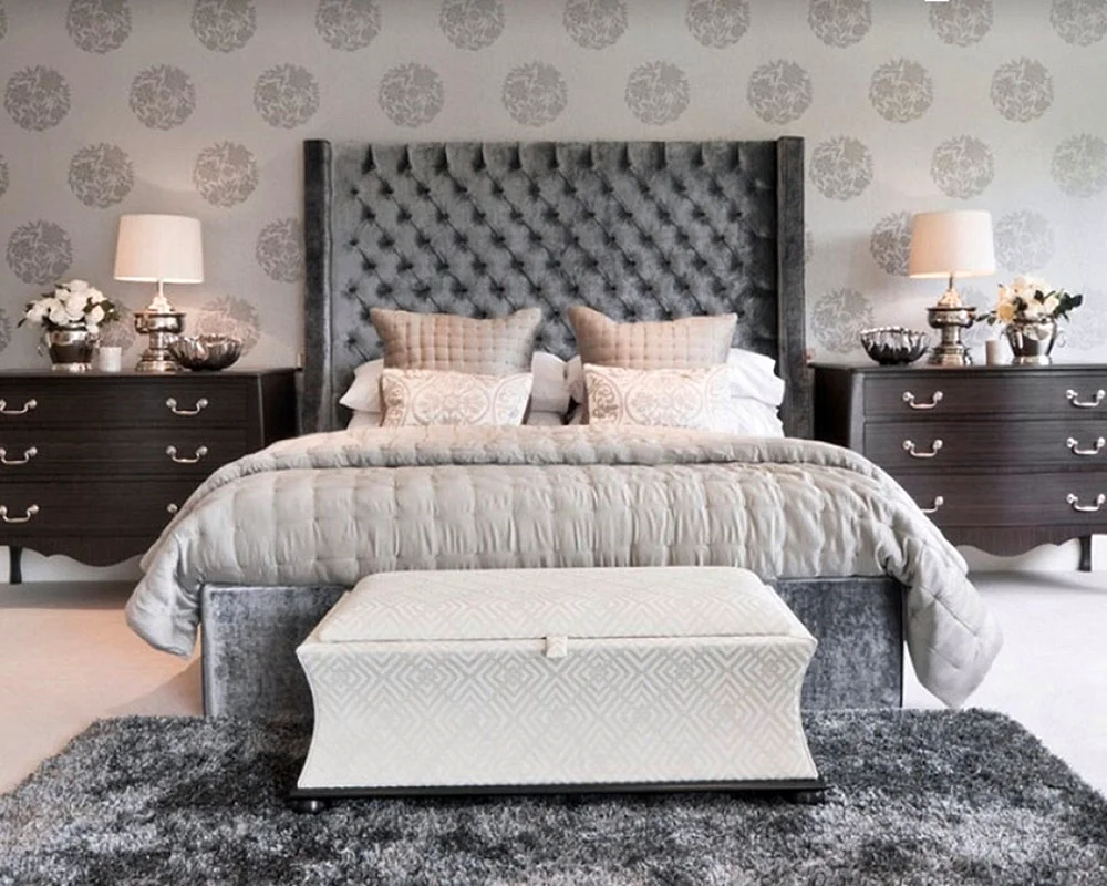 Grey Bedroom Furniture Wallpaper