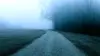 Grey Fog Road Wallpaper