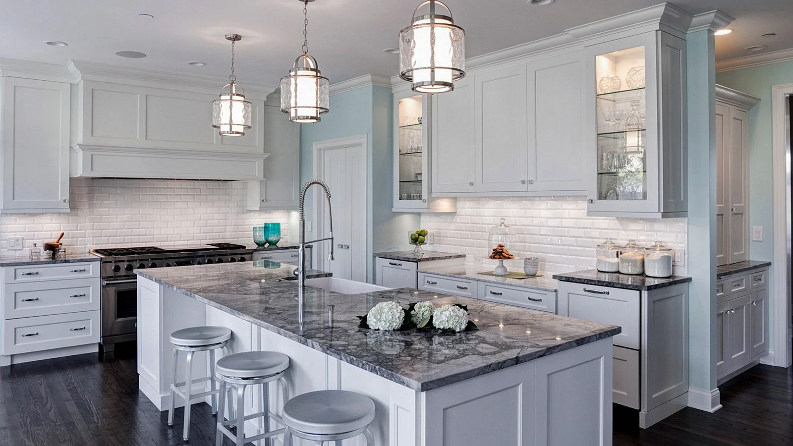 Grey Granite Countertops Wallpaper