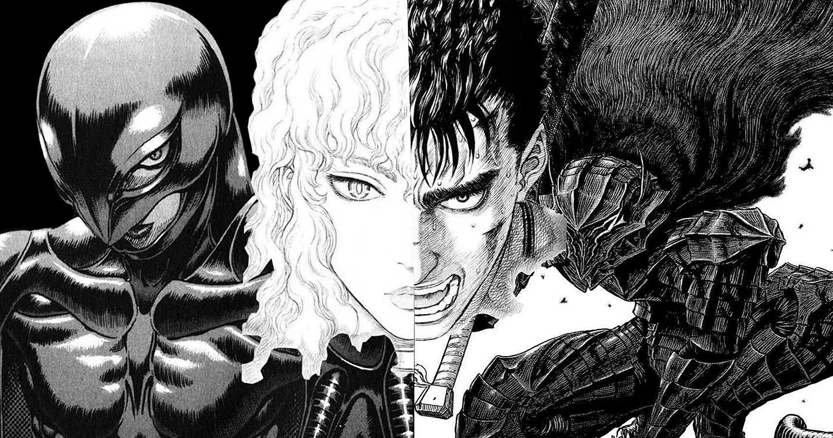 Griffith and Guts Wallpaper