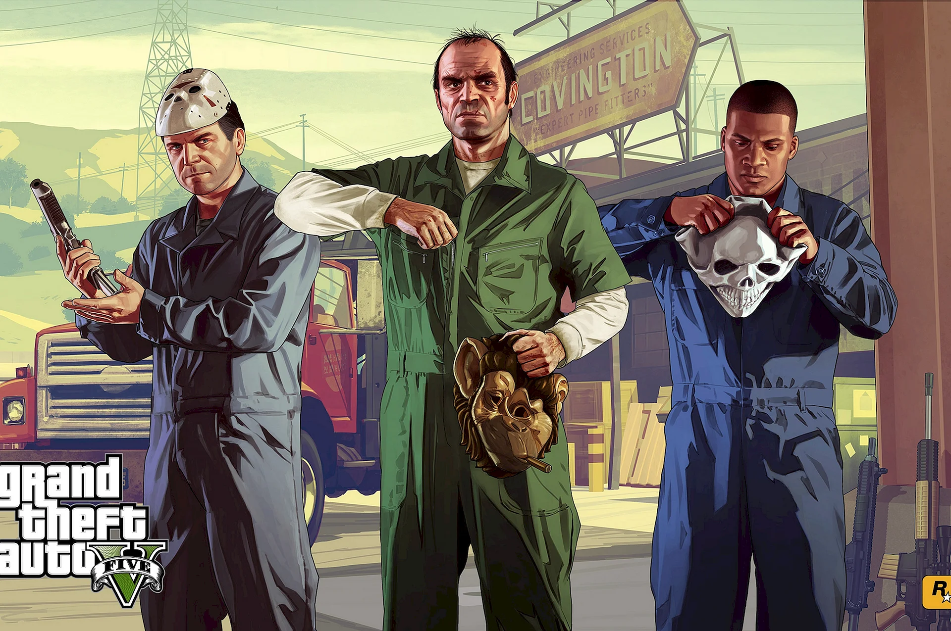 Gta V Trevor Michael Franklin Wallpaper